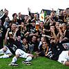 Der FC 08 Villingen beim SBFV-Pokalsieg 2009. Damals war der heutige Cheftrainer Mario Klotz noch als Spieler für die Villinger aktiv ...