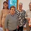Die Geehrten des Münsterchors Bad Säckingen (von links): Rosemarie Boos-Baumgartner, Monika Eller, Martina Robert und Karl Kirsten. ...