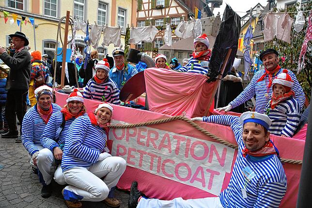 Rosige Zeiten: Operation Petticoat 2015.
