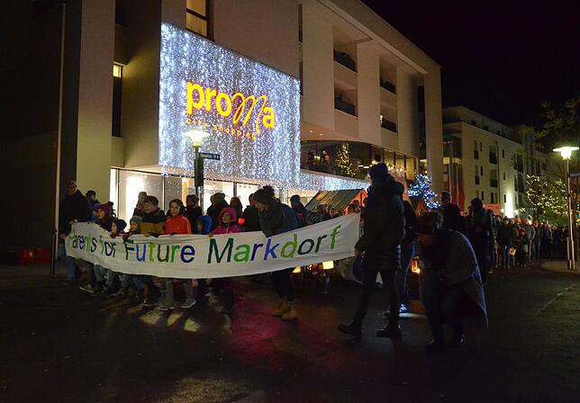 Bild 9: Bilder von der zweiten Klima-Demo in der Markdorfer Innenstadt