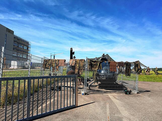 Bild 28: Bilder von der Übung der Fallschirmspringer der Bundeswehr bei Bodman-Ludwigshafen