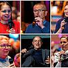 Bernd Kirchner, Leonie Kinzel, Matthias Werner und Veronika Maier (oben von links) sowie Kilian Boos, Gisela Rösch und Angelika ...