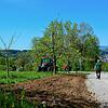 Demnächst wird es hier bunt blühen: Der Obst- und Gartenbauverein Wehr hat die Wildblumenwiese eingesät.