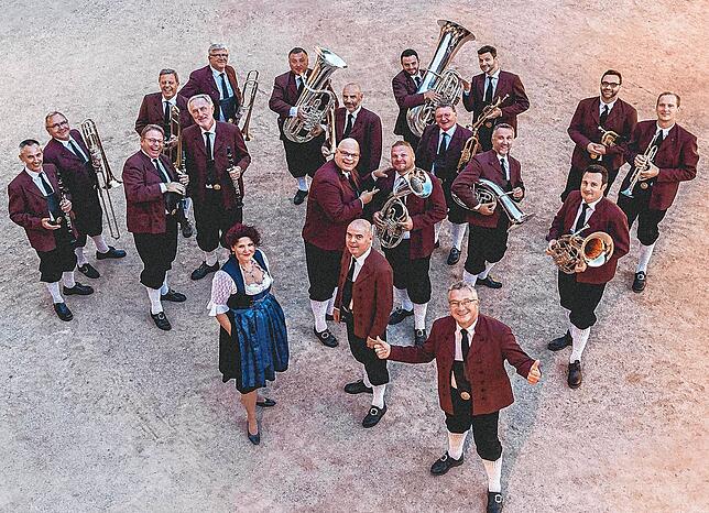 Ernst Hutter und die Egerländer Musikanten absolvieren am 5. August im Seepark ihren einzigen Openair-Auftritt in Deutschland in diesem ...