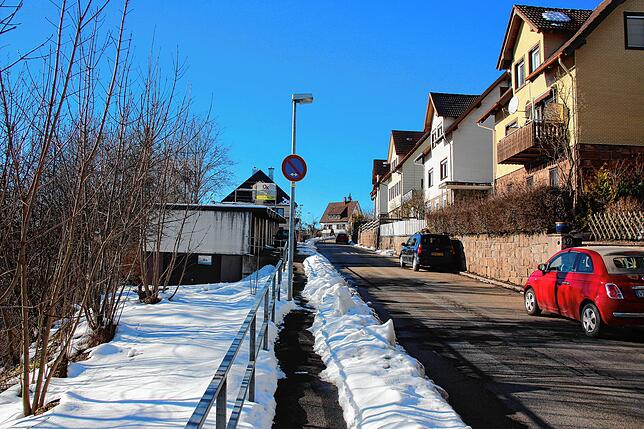 Die Spittelbergstraße wird in diesem Jahr saniert.