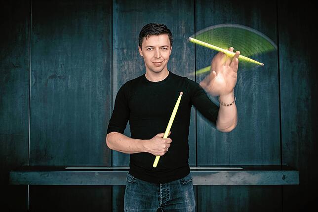 Der Percussionist Martin Grubinger ist Artist in Residence beim Bodenseefestival.