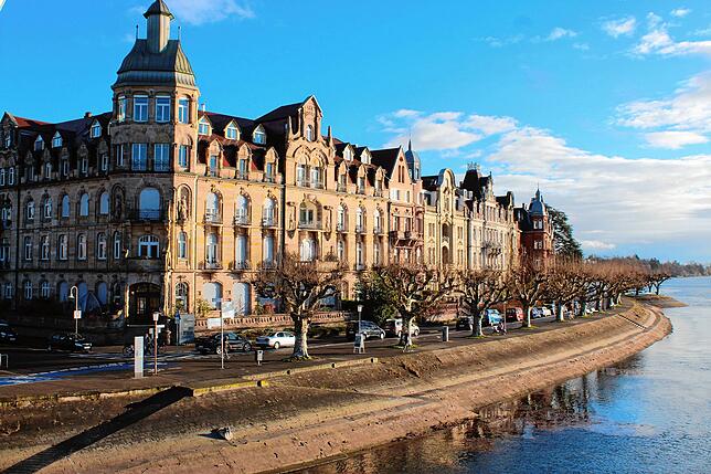 Die Seestraße in Konstanz: Hier liegen unter anderem die teuersten Immobilien der Stadt.