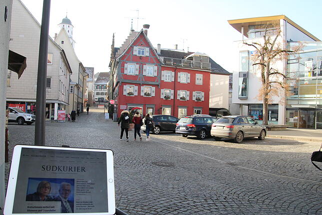 In der Innenstadt gibt es noch viele Haushalte, die nicht mit schnellem Internet versorgt sind.