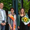 Melanie Riedmann, die neue Leiterin des Milchwerks (Zweite von rechts) mit (weiter von links) Erik Hörenberg (Fachbereichsleiter ...