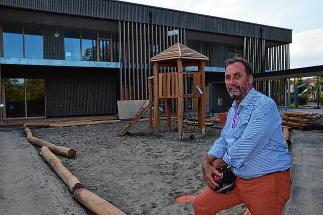 Aus Bitzenhofers Sicht ist der neue Kindergarten mit seinem Festpreiskonzept zukunftsweisend, auch für andere Bauprojekte der Stadt.