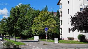 In diesem Bereich in der Freiburger Straße ist es am Donnerstagabend zu einem Polizeieinsatz gekommen. War daran auch das SEK beteiligt? ...