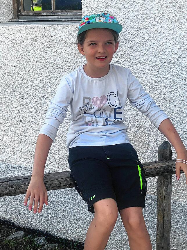 Anike (8) aus Überlingen.