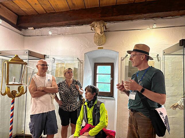Im Basler Tor befindet sich das Zunftmuseum der Waldshuter Junggesellen. Die Stadtführung gewährt einen besonderen Einblick.