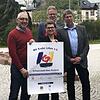 Helfen bei Krebs mit neuem Verein: Rupert Kubon, Angela Gräfin La Rosée, Matthias Geiser und Markus Piro. Bild: Verein