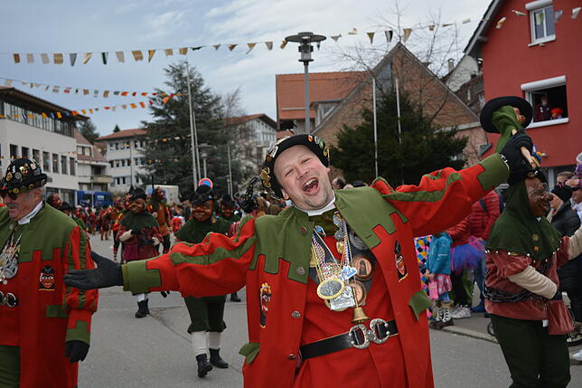 Bild 6: Bilder vom Fasnetssunntig Umzug der Historische Narrenzunft Markdorf