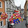 Eine Aktion der MTK: die Blumenbälle in der Konstanzer Innenstadt. Die Marketing und Tourismus Konstanz GmbH schloss das vergangene Jahr ...