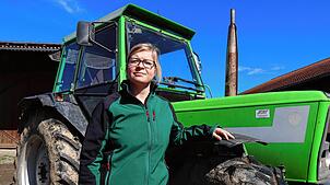 Birgit Locher, Landwirtin aus Oberteuringen und Vorstandsmitglied des Kreisbauernverbands Tettnang.