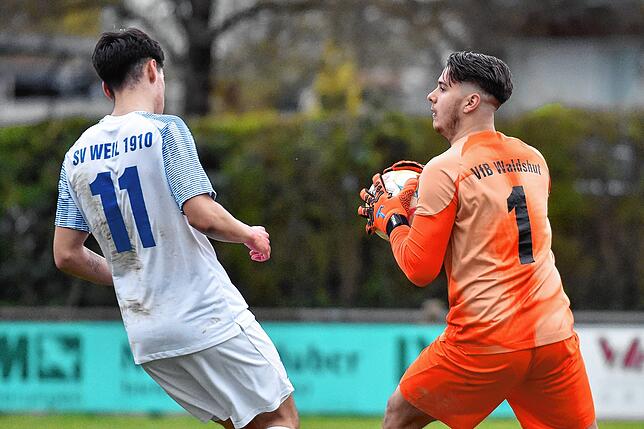 Bild 1: VfB Waldshut unterliegt dem SV Weil mit 0:7 &ndash; und wir haben Bilder!