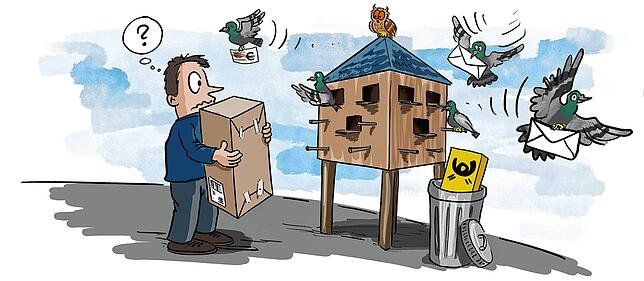 Die Schließung der Post-Filiale am Mantelhafen hat für Frust gesorgt.