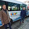 Laden zum ersten Bürgerworkshop ein: Stadtwerkechef Martin Ritter (v.l.) und Marketingleiter Harry Runge wollen gemeinsam mit Bürgern ...