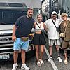 Machen zusammen Familienurlaub im TV: Sascha Bohner, Raffaela Scondo, Dennis Deutschle, Mike Deutschle und Anja Bohner.