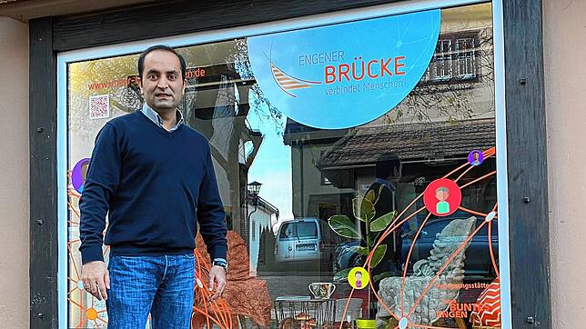 Ajmal Farman setzt sich als Vorsitzender des Vereins &bdquo;Unser buntes Engen&ldquo; im Sprecherrat des Kreises Konstanz ein.