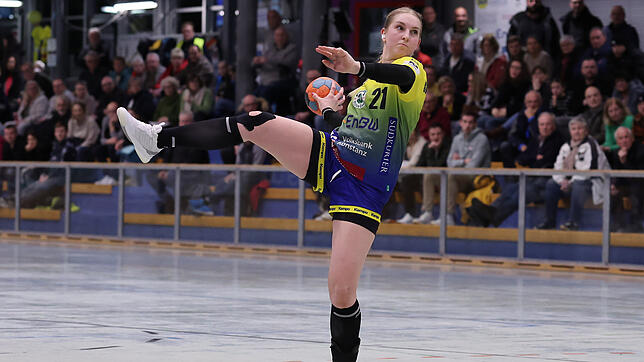 Mit sieben Treffern beste Torschützin des SV Allensbach bei der Niederlage gegen Kappelwindeck: Greta Rinkeviciute.
