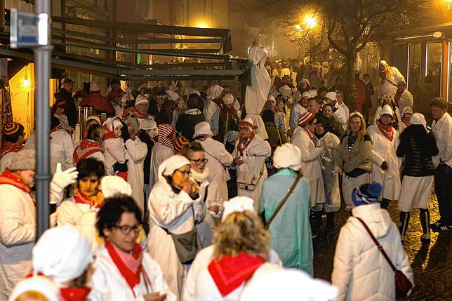 Bild 19: Fasnacht 2023 - Fotos vom Hemdglonkerumzug in Radolfzell