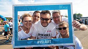 Sie freuen sich auf den Firmenlauf am 3. Juli in Villingen-Schwenningen. Dabei zeichnet sich eine Rekordbeteiligung ab. Foto: Norbert ...