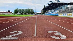 Das Stadion-Gelände des VfB Friedrichshafen: Der marode Zustand der größten Liegenschaft des Sportvereins sorgt seit Jahren für Unmut.