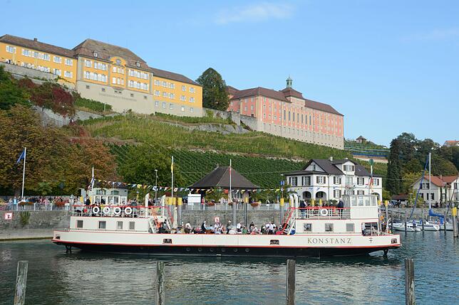Die Fährverbindung Konstanz-Meersburg stößt bei Gogglenutzern auf Interesse.
