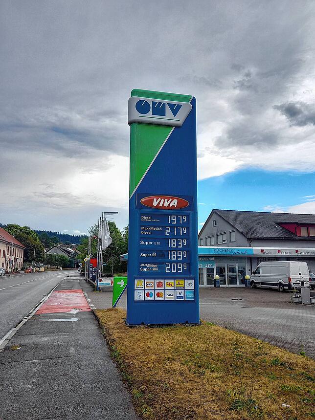 Mit unter 1,90 Euro für den Liter Super bewegen sich die Preise in Bad Säckingen auf dem Niveau der vergangenen Tage.