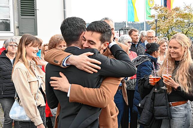 Bild 17: Bilder vom Wahlsieg von Christoph Stolz bei der Bürgermeisterwahl in Bodman-Ludwigshafen (1)