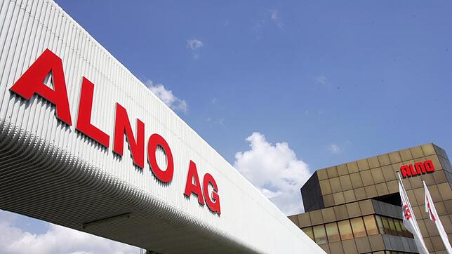 Das Hauptgebäude des Küchenherstellers Alno AG in Pfullendorf.