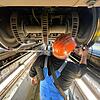 Zu Gast in der Bahn-Werkstatt der DB Regio in Freiburg. Dort werden auch die Züge der Schwarzwaldbahn überprüft und gewartet. Martin ...