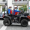 Zur technischen Ausrüstung der Bergwacht Todtmoos gehört auch ein geländegängiges Quad, welches in unwegsamen Gelände oft zum Einsatz ...