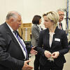 Ministerbesuch in Blumberg hieß es am 27. April 2017 bei der Einweihung der Glasfasermanufaktur von Metz Connect durch ...