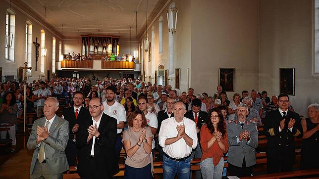 Auch Schwenningen kommt in den Genuss der Woche der Militärmusik 2025. Die Besucherinnen und Besucher beim Konzert in der St. ...