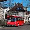 An zwei Sonntagen fährt der historische Bus von Philippe Düsel als Schienenersatzbus von Waldshut nach Weizen.