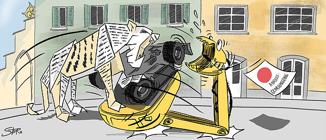 Bild 1: Überlingen: Das war das Jahr 2019 in Karikaturen