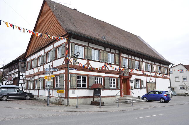 Der "Adler" in Bermatingen.