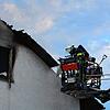 Die Feuerwehr Bräunlingen bekämpft am Mittwochmorgen einen Gebäudebrand in einem Wohngebäude Ecke Dießenhoferstraße/ Gießnaustraße.