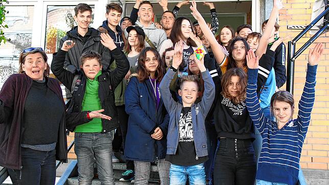 Das Foto in der Rheinklangschule ist am letzten Schultag vor der Schulschließung aufgrund von Corona entstanden. Weil es im Gebäude am ...