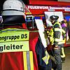 Florian Schneider ist an diesem Abend Flugleiter der neuen Drohnengruppe und für die Kommunikation mit der Leitstelle verantwortlich.