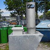 Unterschätzt wird der Unterflurmüllbehälter, denn der Tank mit 650 Litern Fassungsvermögen befindet sich unter der Oberfläche im Boden. ...