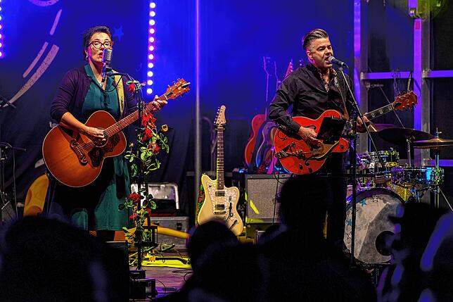 Bild 11: Maria & The Rhythm Boosters beim Schwenninger Kürbisfest am Samstagabend