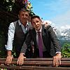 Ein gutes Gespann: Bergdoktor Martin Gruber (Hans Sigl, links) und sein Kollege Alexander Kahnweiler (Mark Keller, rechts).