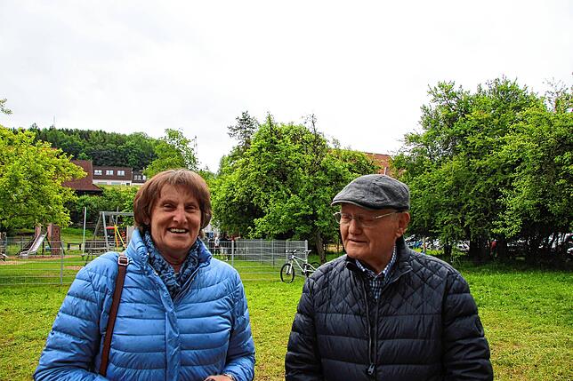 Renate (74) und Heinz Herrmann (79) aus Mauchen.
