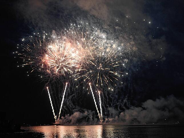 Bild 20: Bilder vom Feuerwerk beim Seehasenfest