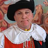 Matthias Aberle, Chef der Närrischen Bürgerwehr Peterzell.